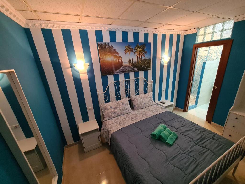 Postel nebo postele na pokoji v ubytování Domus Lace