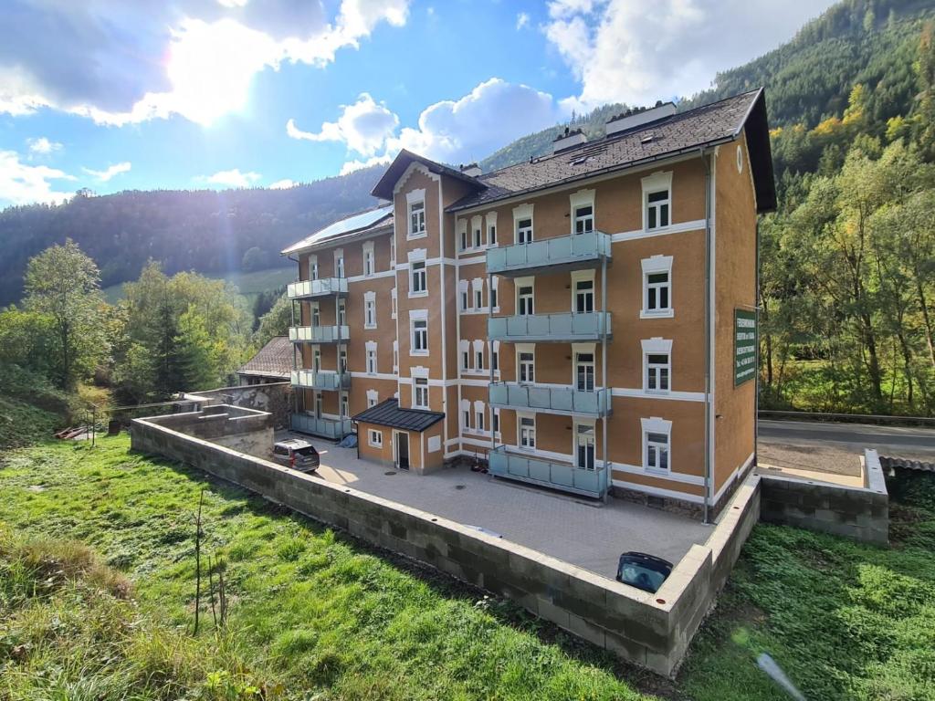 Nespecifikovaný výhled na hory nebo výhled na hory při pohledu z apartmánu