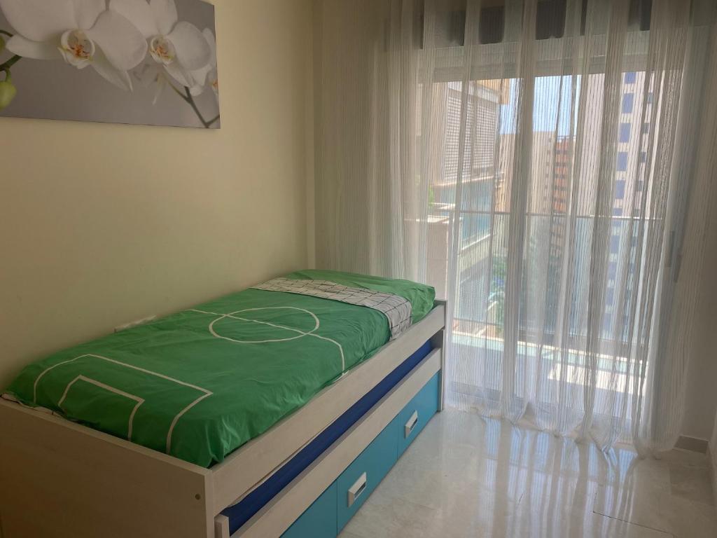 Postel nebo postele na pokoji v ubytování Apartamento Alcotan
