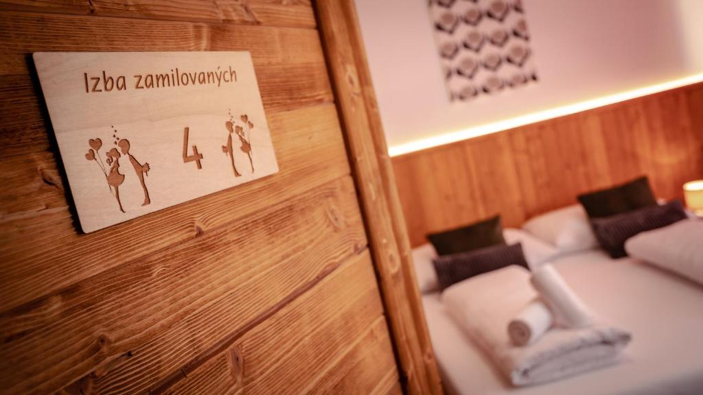 Postel nebo postele na pokoji v ubytování Vila Somani