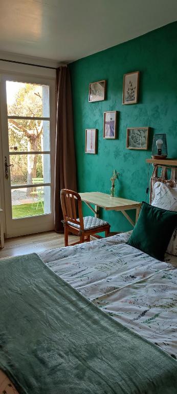 Le mas de la diligence - Kleines Doppelzimmer