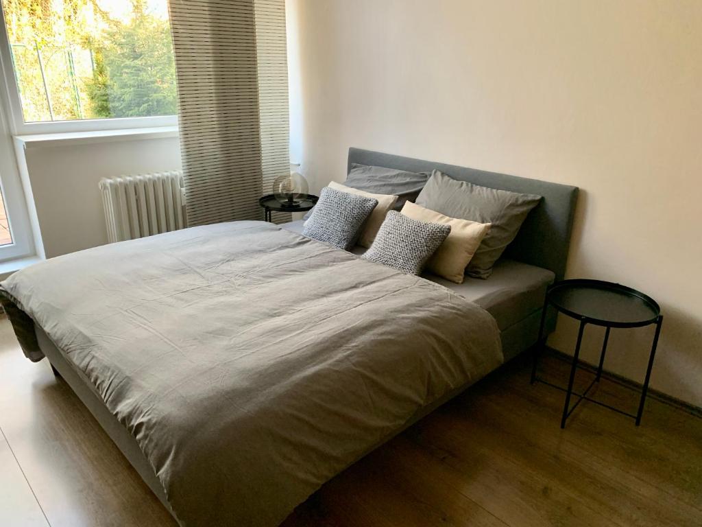 Apartmán Luhačovice - テラス付きのアパート