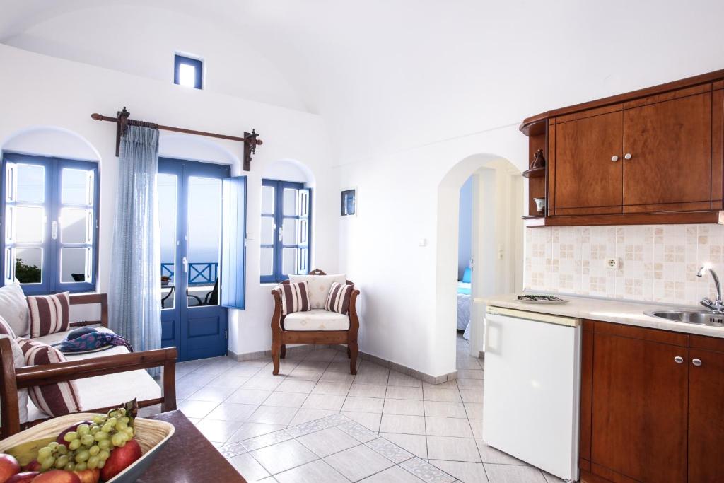 Kuchnia lub aneks kuchenny w obiekcie Pergeri Apartments