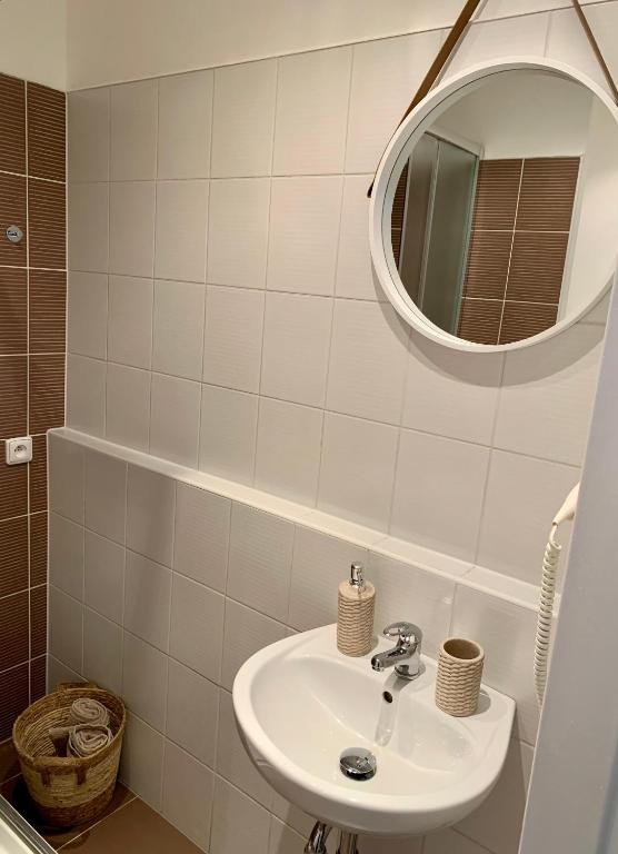 Koupelna v ubytování Apartmán Luhačovice II.