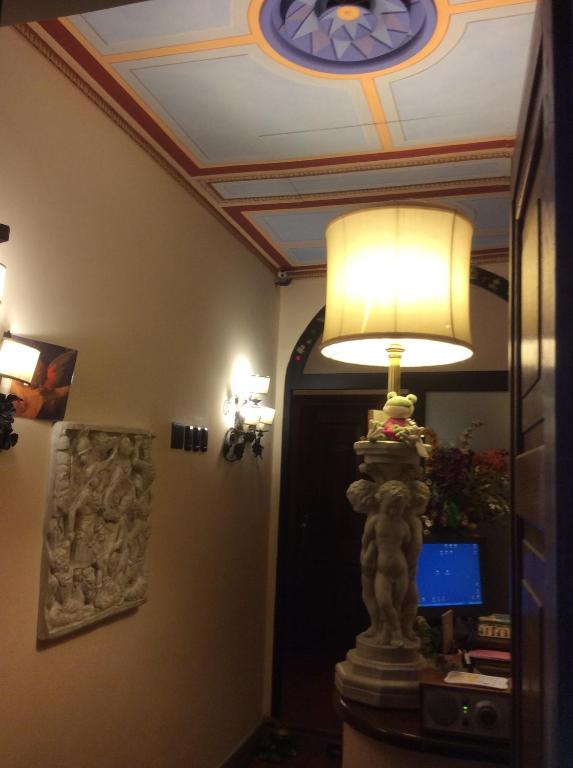 TV a/nebo společenská místnost v ubytování Hotel Al SanPietrino