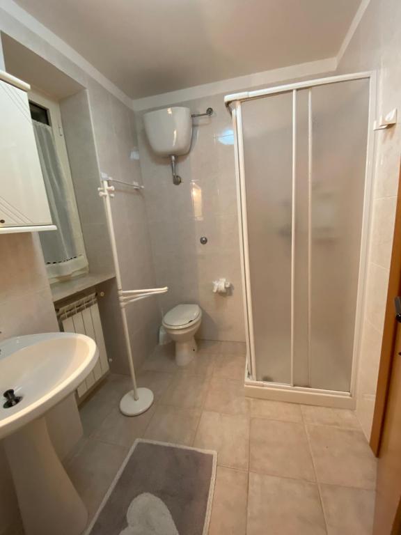 Ванная комната в Casa sul mare