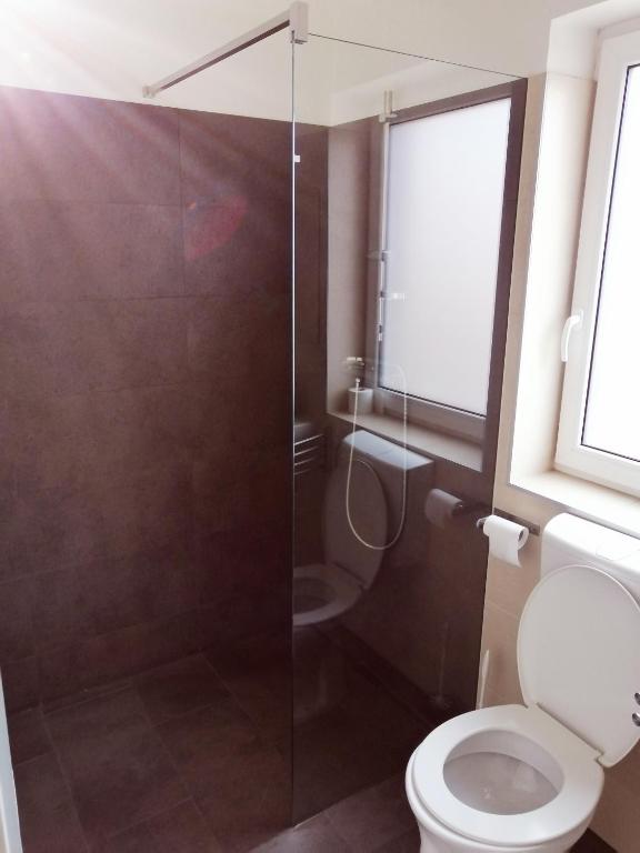 Koupelna v ubytování Motel Graz Ost