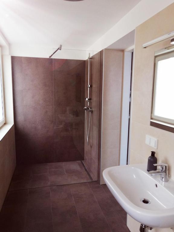 Koupelna v ubytování Motel Graz Ost