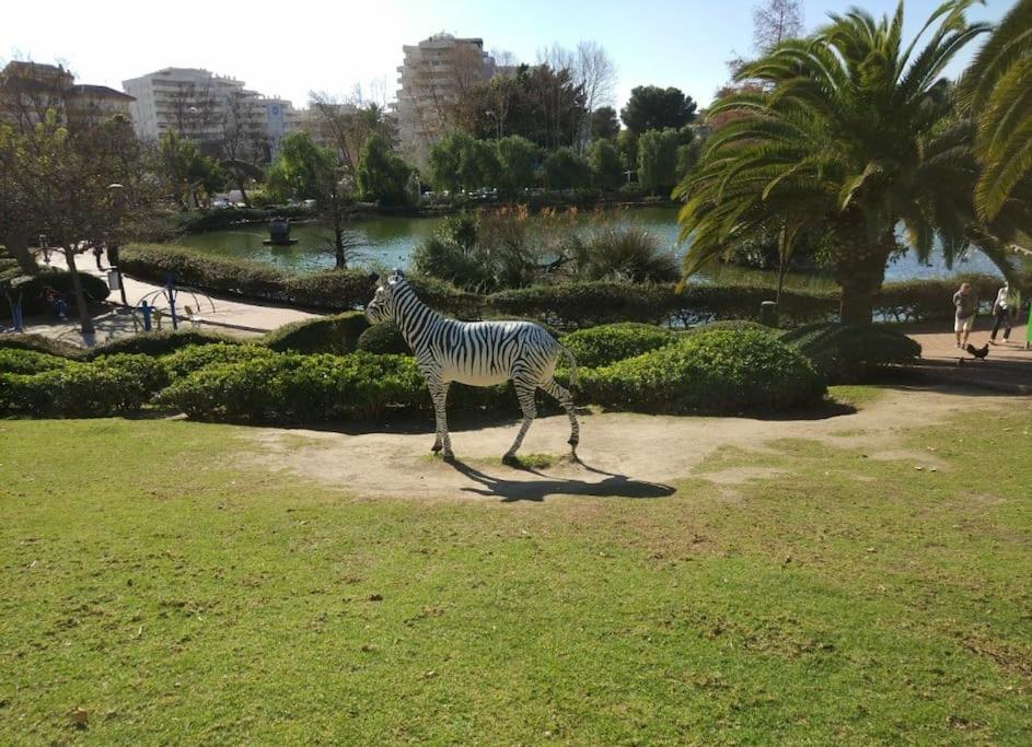 Vonkajšia záhrada v ubytovaní RANDMAR APARTMENT COSTA DEL SOL