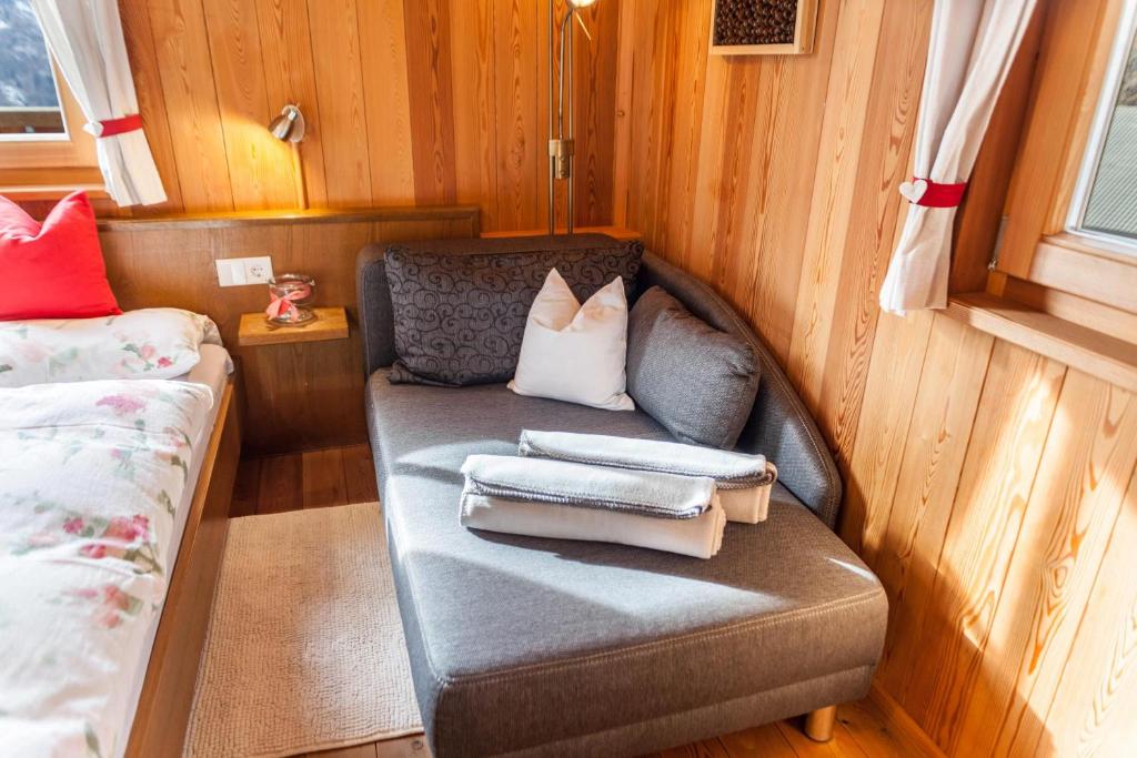 Część wypoczynkowa w obiekcie Ferienhaus Waldhof