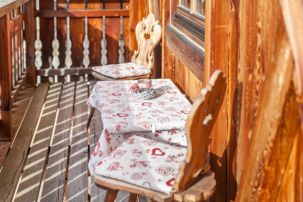 Część wypoczynkowa w obiekcie Ferienhaus Waldhof