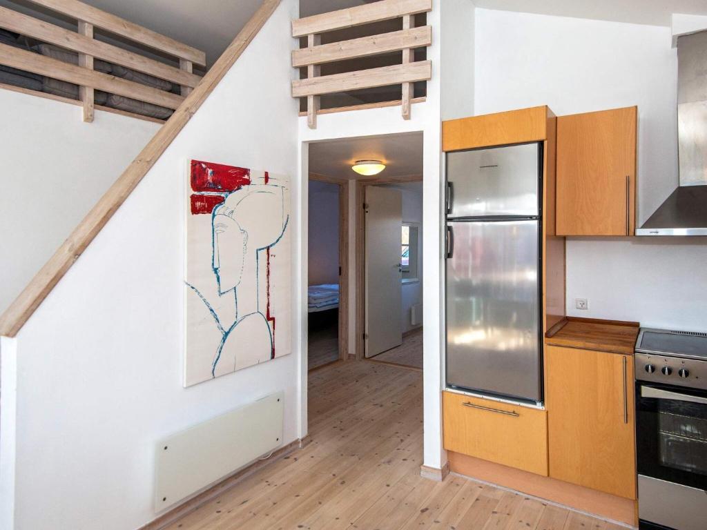 Kuchyň nebo kuchyňský kout v ubytování Holiday Home Anker II