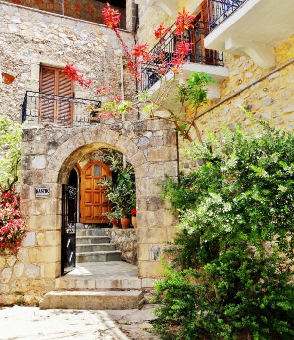 The facade or entrance of KASTRO AGGELIKI
