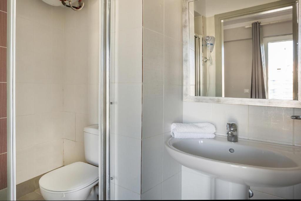 Łazienka w obiekcie Fidias city rooms