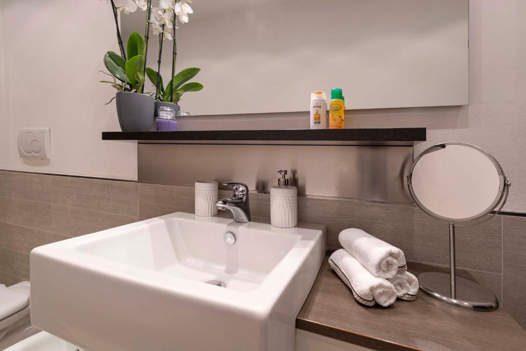 Kúpeľňa v ubytovaní central apt