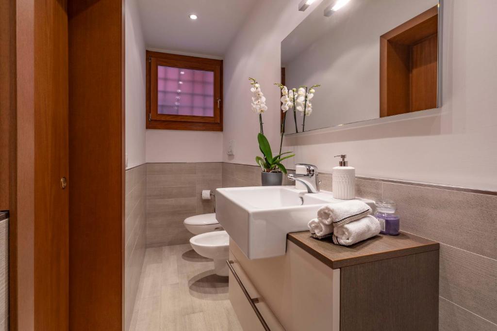 Kúpeľňa v ubytovaní central apt