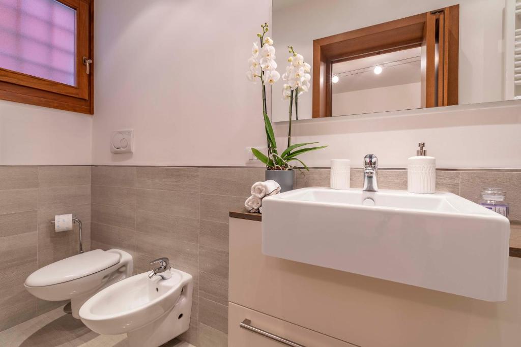 Kúpeľňa v ubytovaní central apt