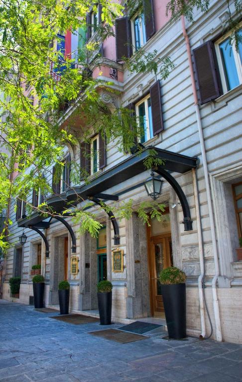 Budova, kde se hotel nachází