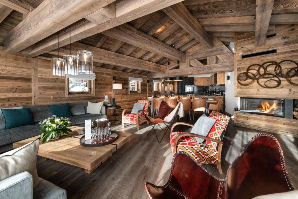 Posezení v ubytování Alaska Lodge by Alpine Resorts