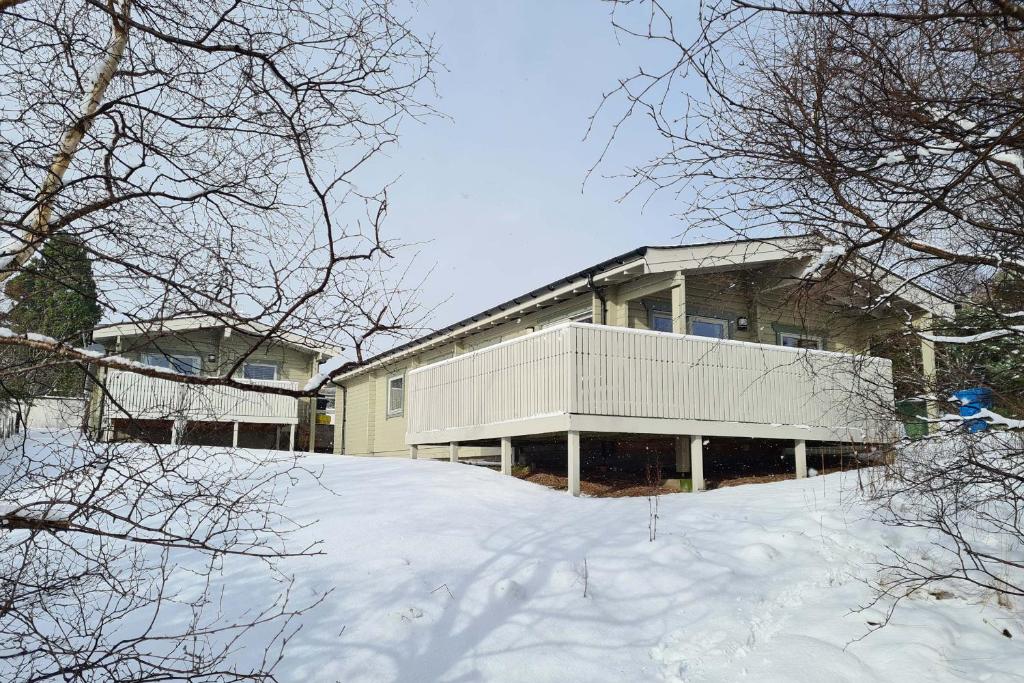 Aviemore Lodges in de winter