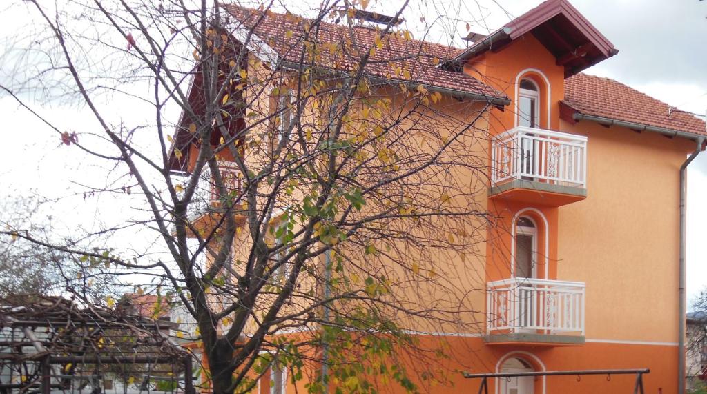 Budova, kde se penzion nachází