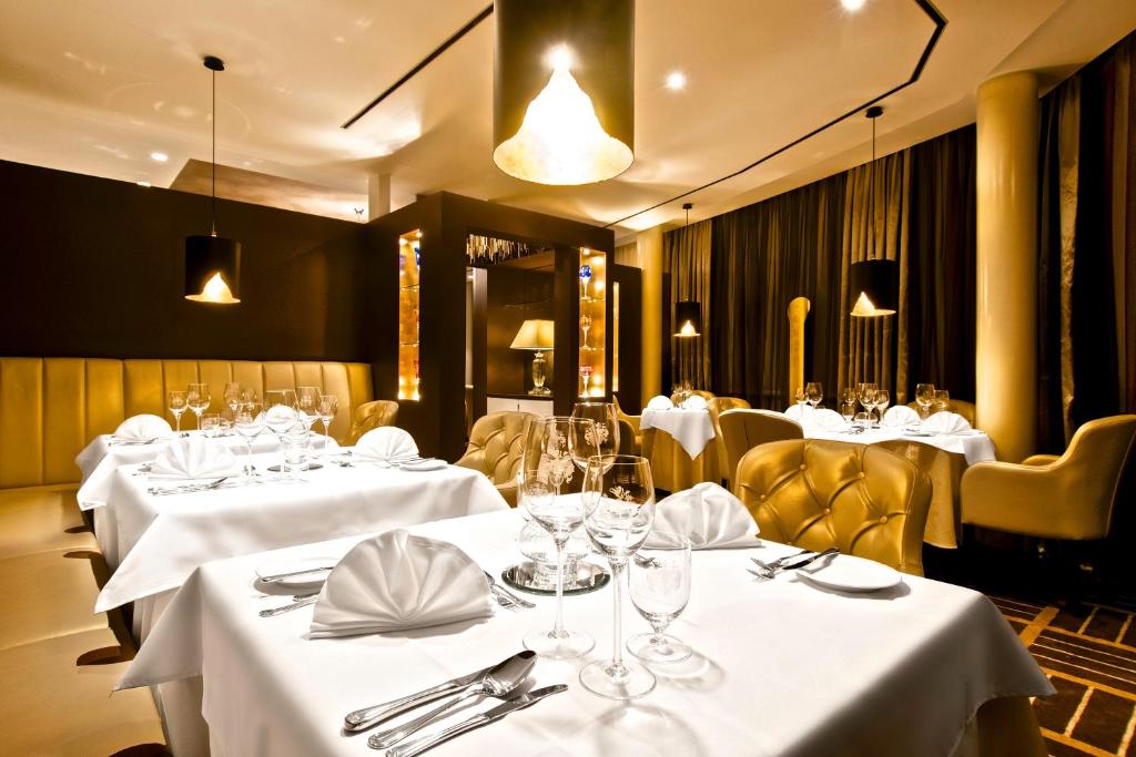 Restaurace v ubytování Wellnesshotel Oswald