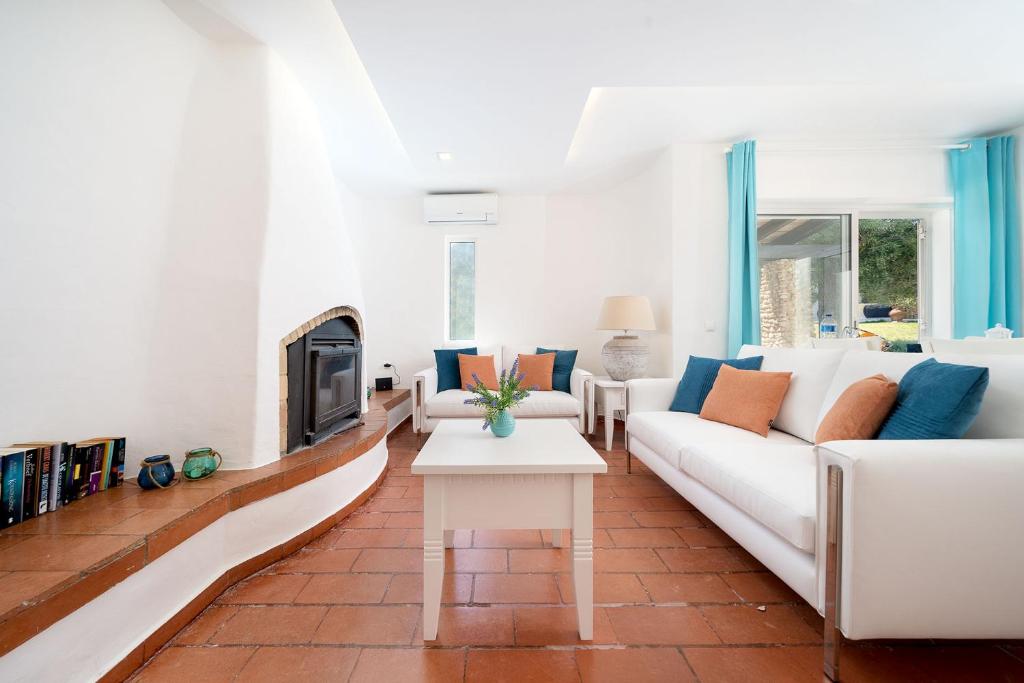 Posezení v ubytování Casa Gaivota-Quinta do Paraíso, Praia Carvoeiro