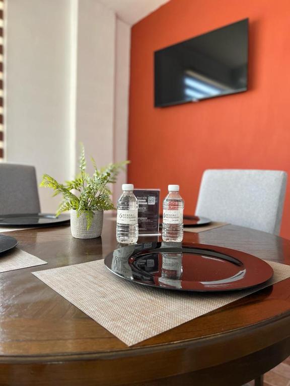 TV a/nebo společenská místnost v ubytování Departamentos Bonsai