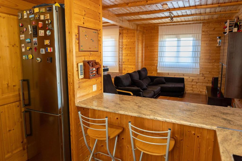 Posedenie v ubytovaní Casa de Madera en Calafell