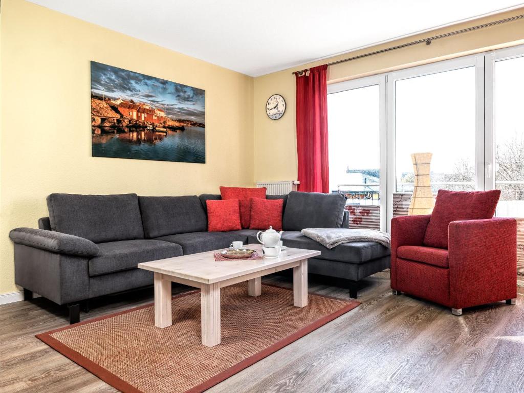 Posezení v ubytování Landhaus Residenz Kirchsee Meeresglück