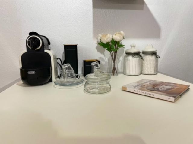 Coffee and tea making facilities at Modern Loft