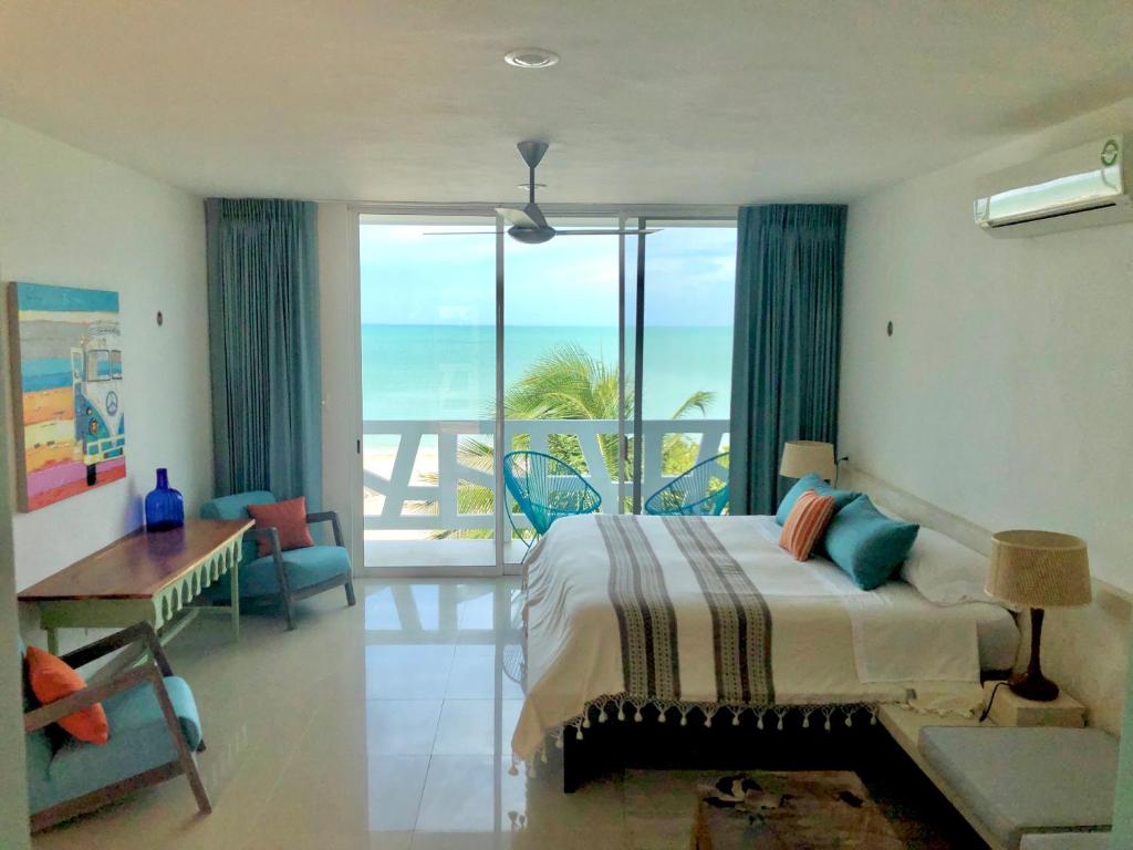 Playa 55 beach escape - adults only Guesthouse - バルコニー付きスイート