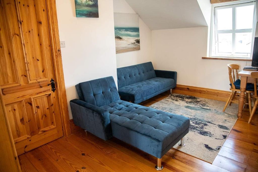Istumisnurk majutusasutuses The Moorings B&B
