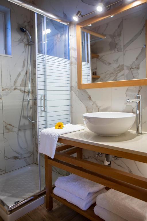 Kúpeľňa v ubytovaní Poly's Villa Lefkada