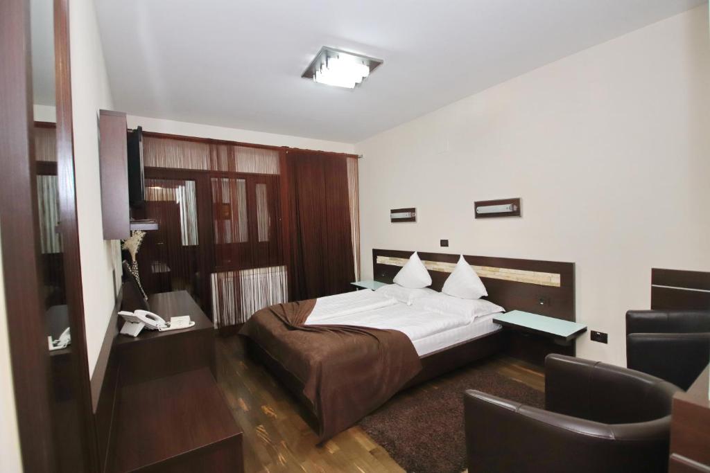 Postel nebo postele na pokoji v ubytování Complex Cochet
