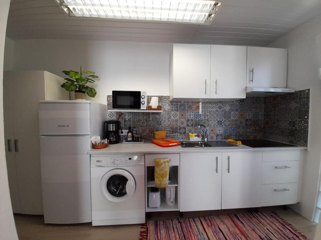 Kuchyň nebo kuchyňský kout v ubytování Casa Velha D Fernando e Casa Avó Augusta