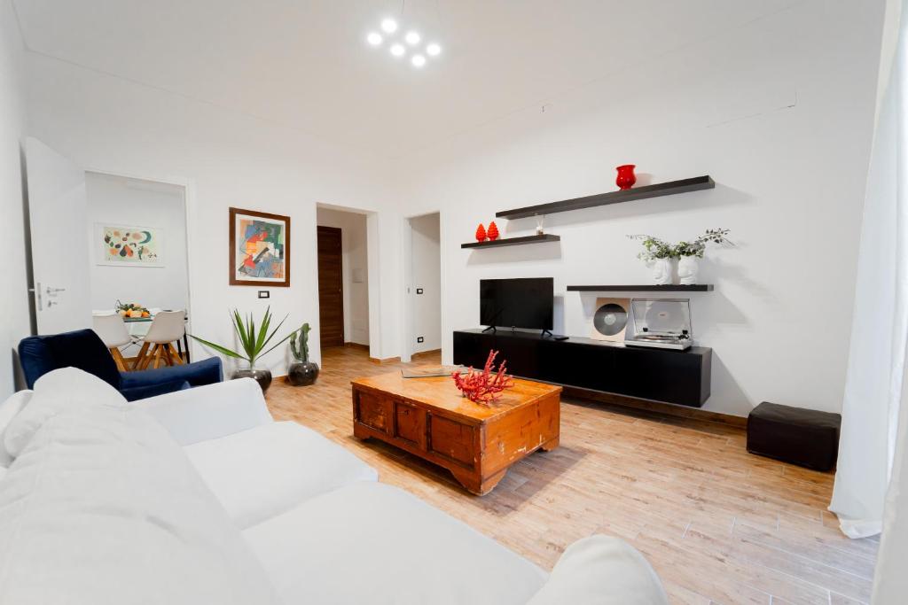 Telewizja i/lub zestaw kina domowego w obiekcie Civico64 apartments