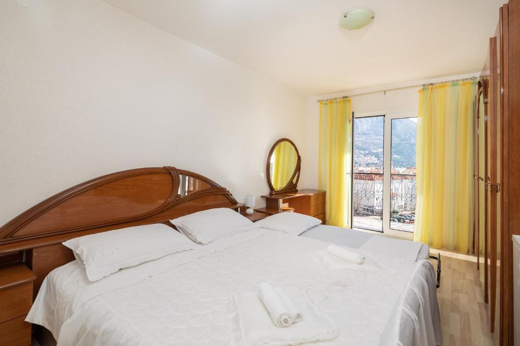 Posteľ alebo postele v izbe v ubytovaní Adriatic Apartment