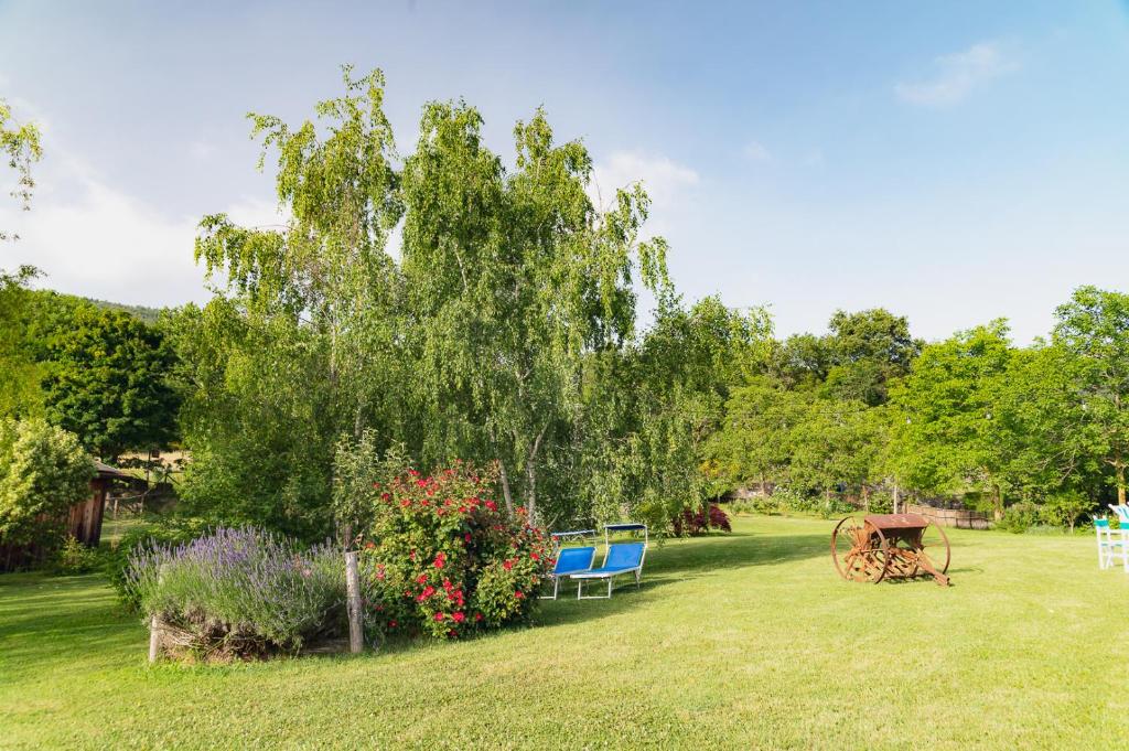 Zahrada ubytování Agriturismo Tripala