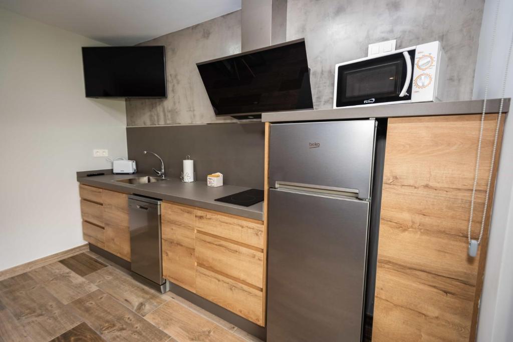 Kuchnia lub aneks kuchenny w obiekcie Apartamentos Casa Carin