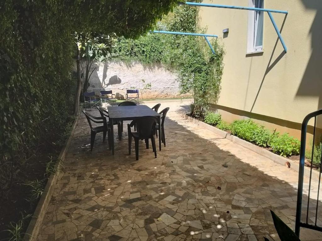 A garden outside Villa Savoia Mondello