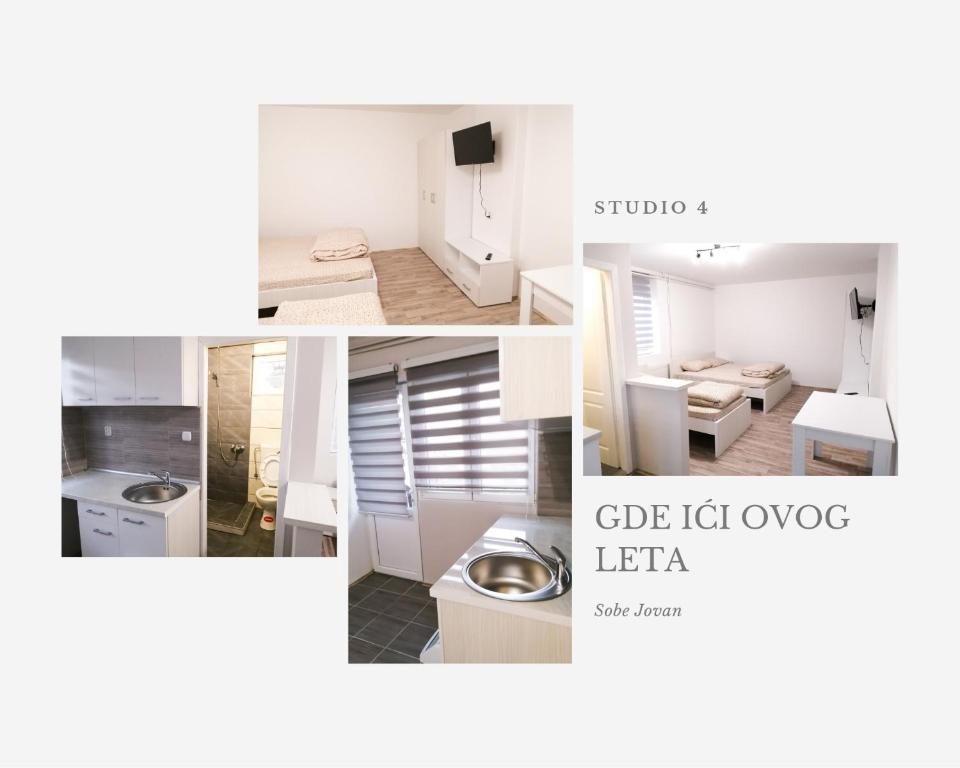 Postel nebo postele na pokoji v ubytování Sobe Jovan