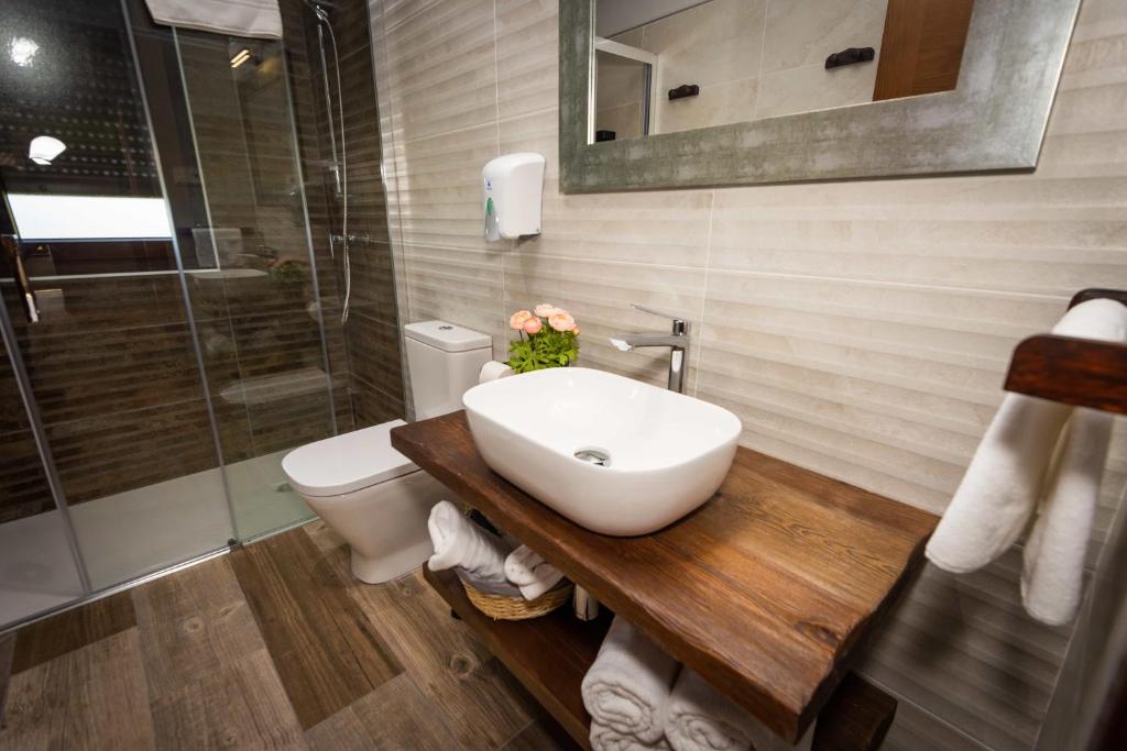 Łazienka w obiekcie Apartamentos Casa Carin
