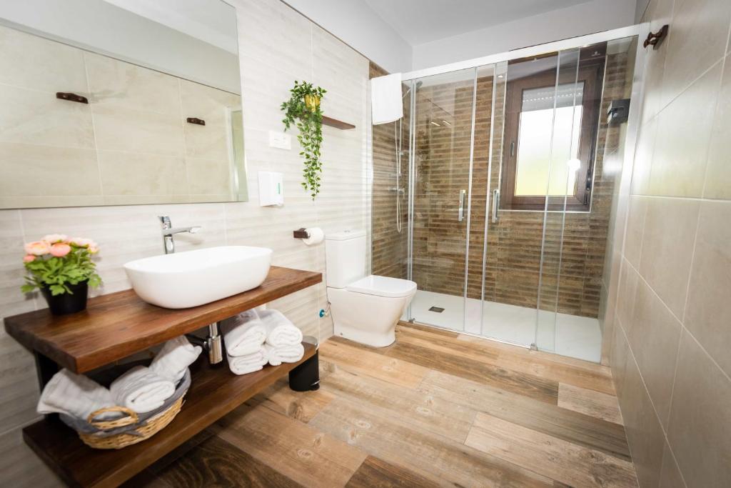 Łazienka w obiekcie Apartamentos Casa Carin