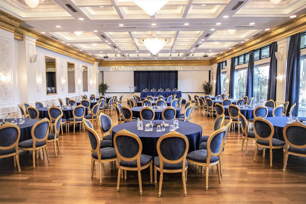 Konferenčné priestory v ubytovaní Tirana International Hotel & Conference Center