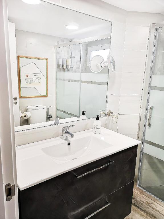 Koupelna v ubytování Apartamento Ibañez