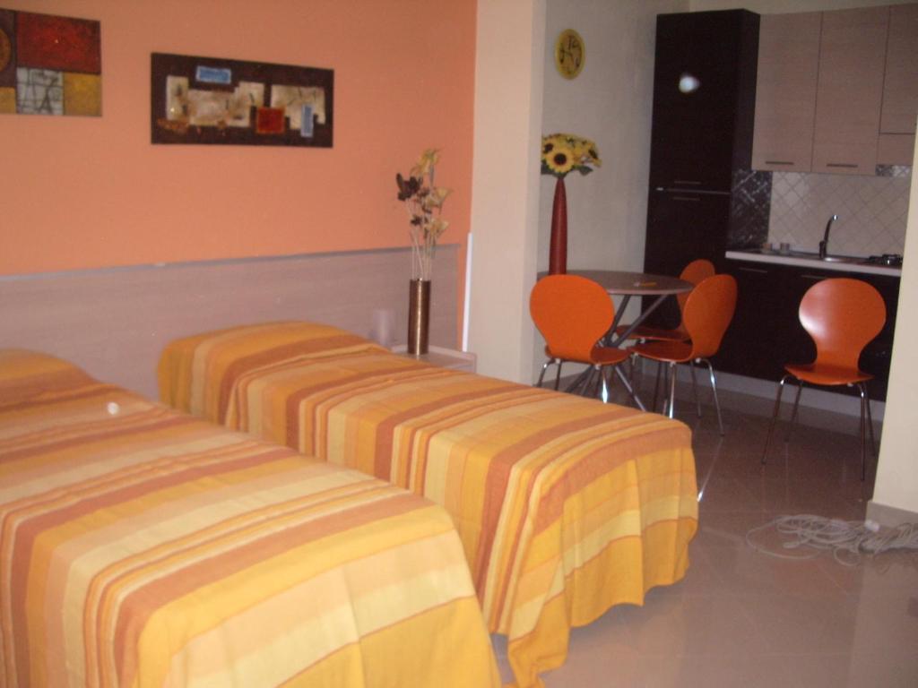 Postel nebo postele na pokoji v ubytování B&B del centro storico ***