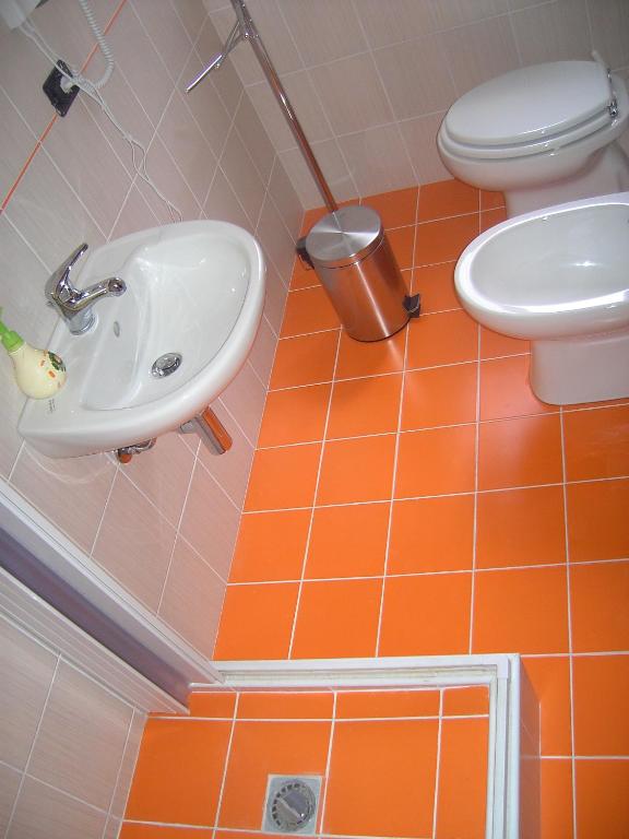 Koupelna v ubytování B&B del centro storico ***