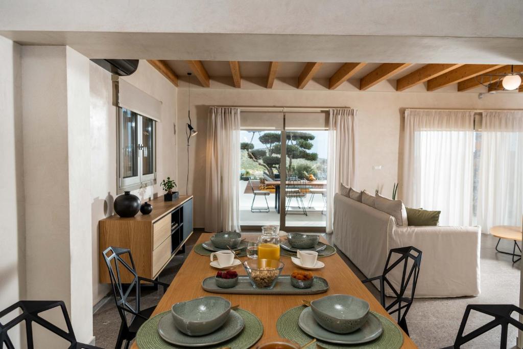 Posedenie v ubytovaní The Olive Tree Villa Elounda