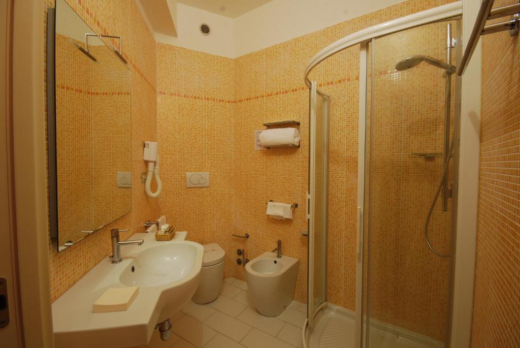 Koupelna v ubytování Hotel Bellevue, Sure Hotel Collection by Best Western